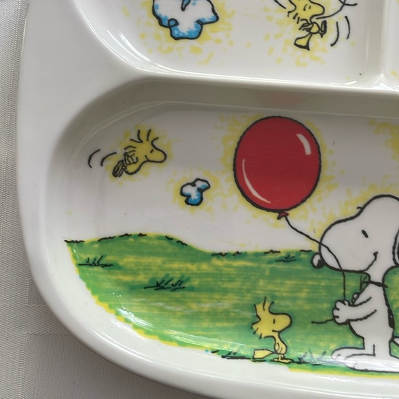 Peanuts child’s plate - Picture 4 of 7